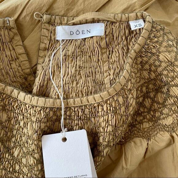 NWT DÔEN Gilda Dress in Wheat - Picture 8 of 13